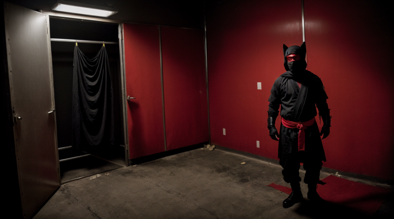 Gritty staged fake ninja evidence image for the Fake Ninja Lore Guide page